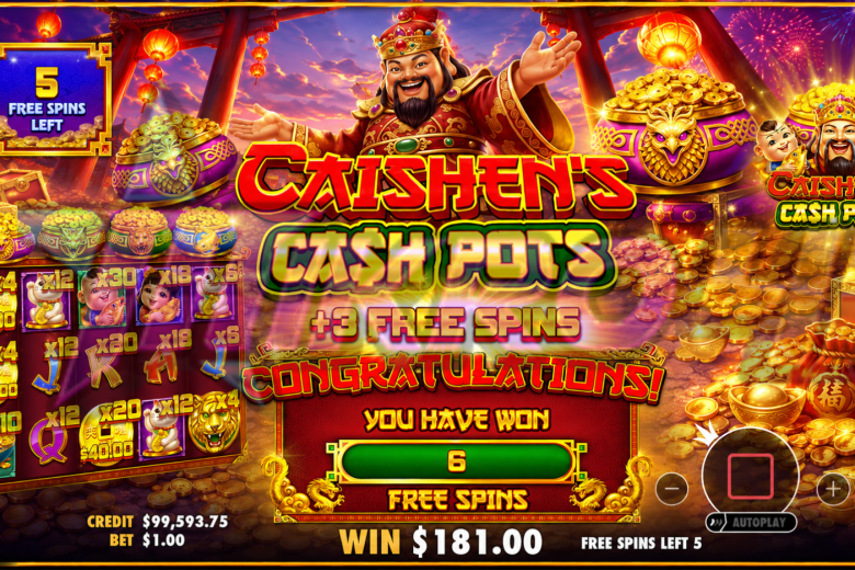 Slot Caishens Cash Pots: Banjir Koin dari Dewa Kekayaan