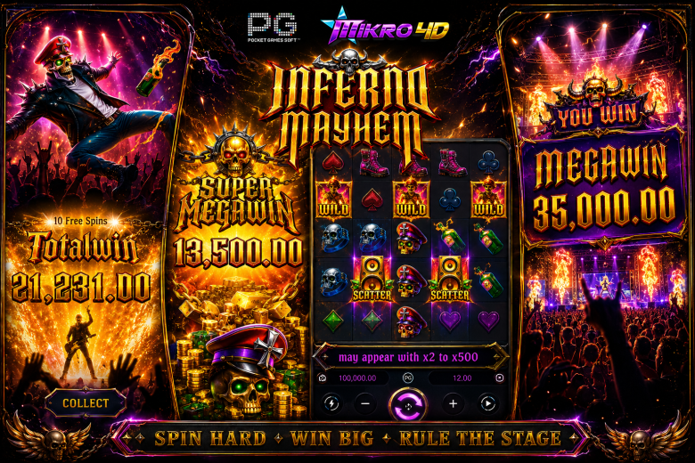 Slot Inferno Mayhem: Panas Membara, Cuan Merajalela