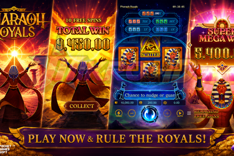 Slot Pharaoh Royals: Kemenangan Megah di Tanah Firaun