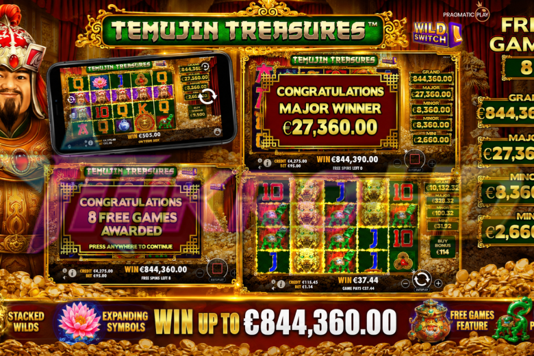 Slot Temujin Treasures: Jejak Penakluk Menuju Maxwin