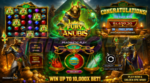 Slot Fury of Anubis: Jackpot Sang Anubis