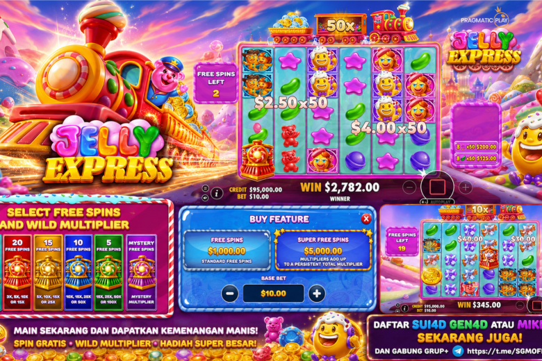 Slot Jelly Express: Jackpot Ekspres Menuju Cuan Besar