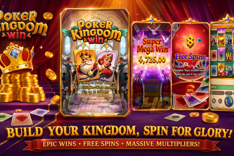 Slot Poker Kingdom Win: Royal Spin, Maxwin Datang