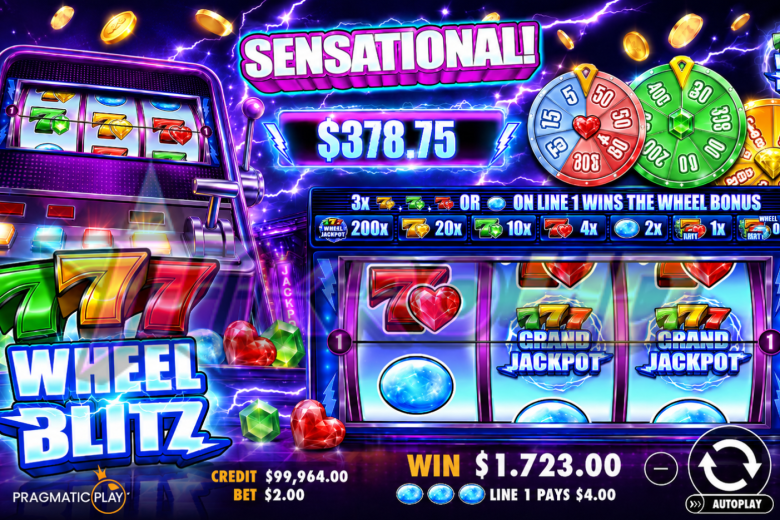 Slot 777 WHEEL BLITZ: Roda Berputar Kemenangan Melunjak