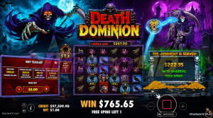 Slot Death Dominion Visual Spektakuler