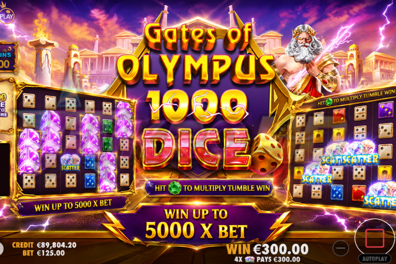 Slot Gates of Olympus 1000 Dice : Strategi Putaran untuk Memburu Hasil yang Memuaskan