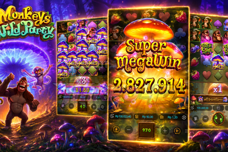 Slot Monkeys Wild Party Jadi Favorit Member untuk Mengejar Jackpot Spektakuler