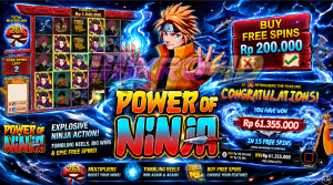 Sensasi Spin Makin Seru Bersama Slot POWER OF NINJA