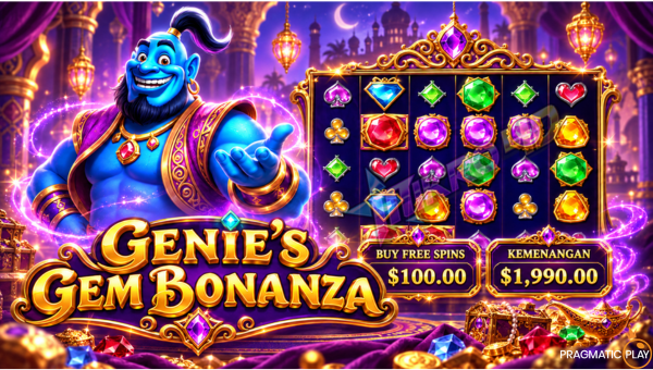 Slot Genie's Gem Bonanza: Buru Big Win dari Kilauan Permata Ajaib