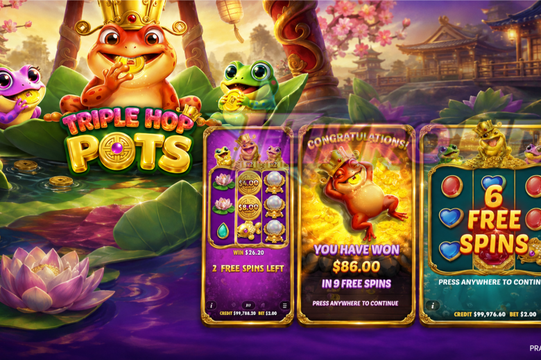 Slot Triple Hop Pots: Sensasi Spin Seru dengan Peluang Hadiah Berlipat